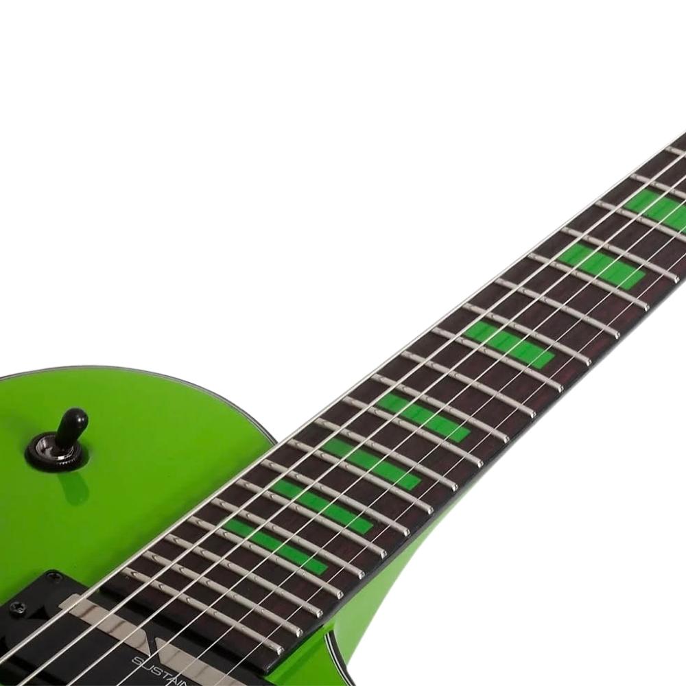 Schecter Kenny Hickey Solo-6 EX S, Steele Green - Incognito Guitars